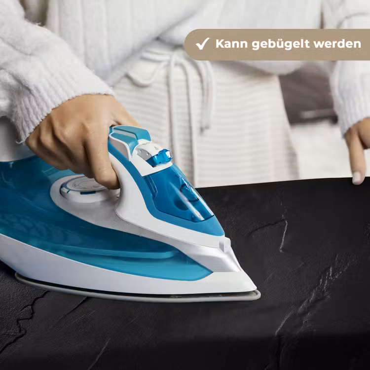 Zwart - Steen - Beton Wandkleed katoen klein -tsfeer9_DE