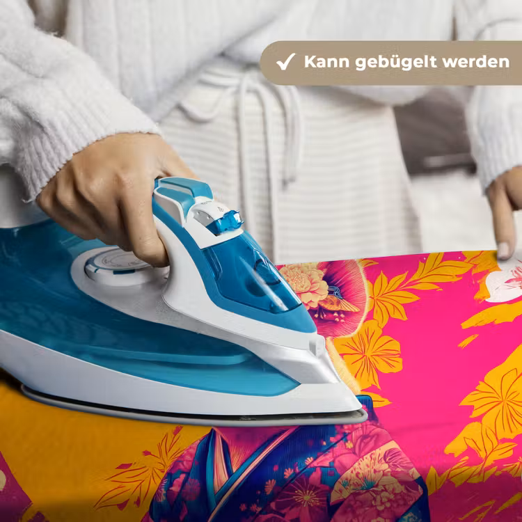 Varken - Bloemkroon - Kimono - Abstract Wandkleed katoen klein -tsfeer9_DE