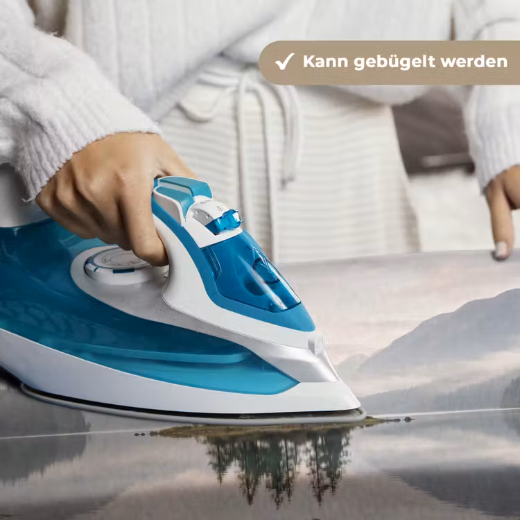 Meer - Bergen - Landschap - Groen Wandkleed katoen klein -tsfeer9_DE