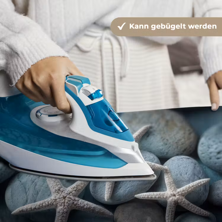 Zeesterren - Stenen - Wit Wandkleed katoen klein -tsfeer9_DE