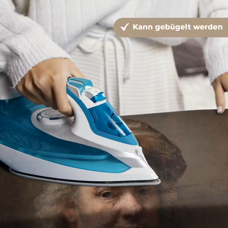 Zelfportret - Schilderij van Rembrandt van Rijn Wandkleed katoen klein -tsfeer9_DE