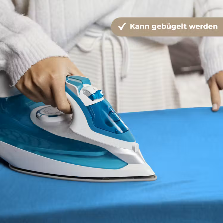 Sky - Blue - Blauw Wandkleed katoen klein 269 -tsfeer9_DE