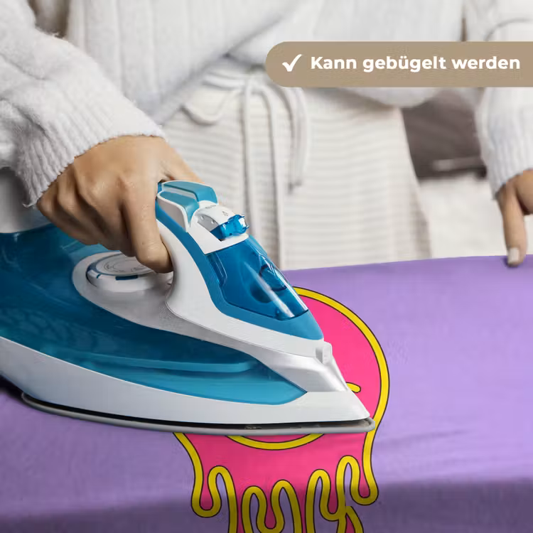 Smiley - Drip - Neon Wandkleed katoen klein -tsfeer9_DE