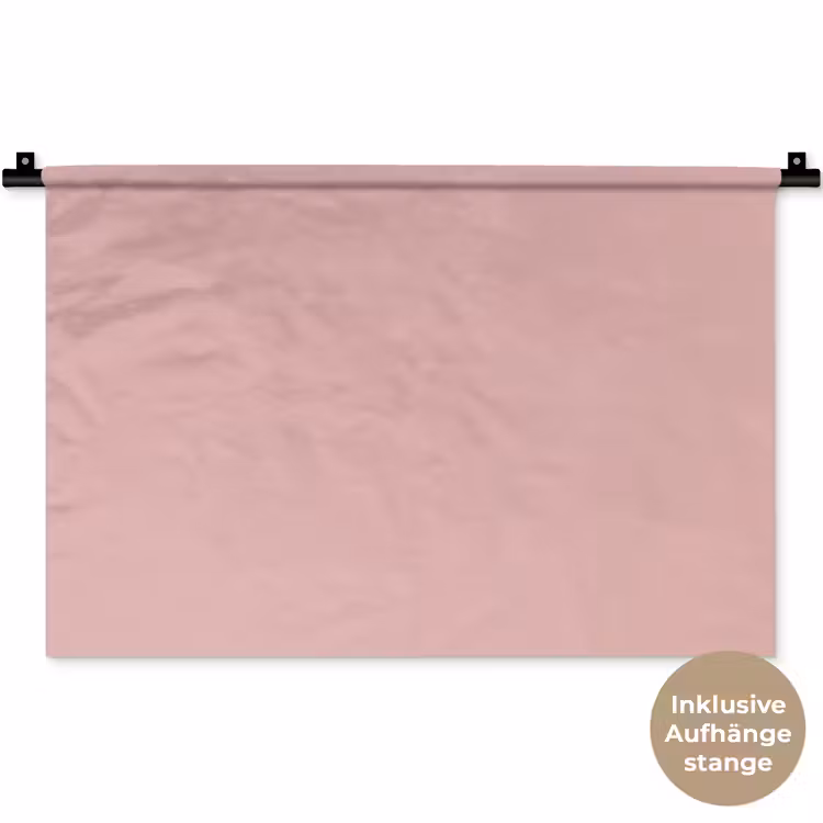 Soft - Blush - Roze Wandkleed katoen klein 269 -t3d_DE