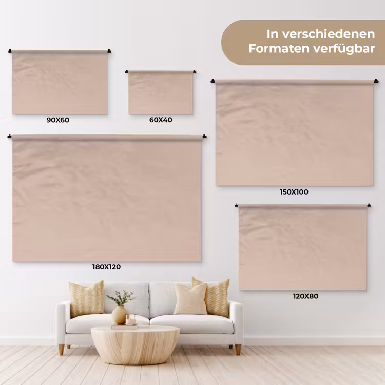 Soft - Clay - Nude Wandkleed katoen klein 269 -tsfeer8_DE
