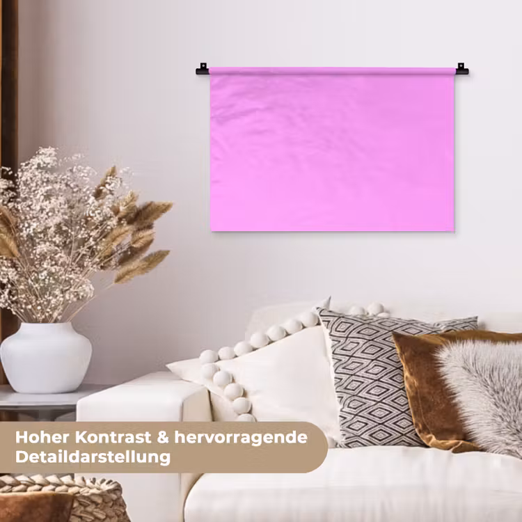 Soft - Lavender - Roze Wandkleed katoen klein 269 -tsfeer1_DE