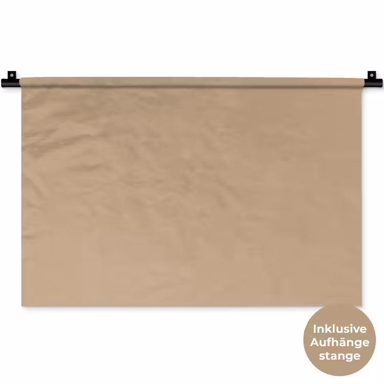 Soft - Taupe - Bruin Wandkleed katoen klein 269 -t3d_DE