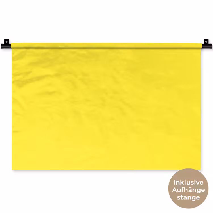 Soft - Custard - Geel Wandkleed katoen klein 269 -t3d_DE