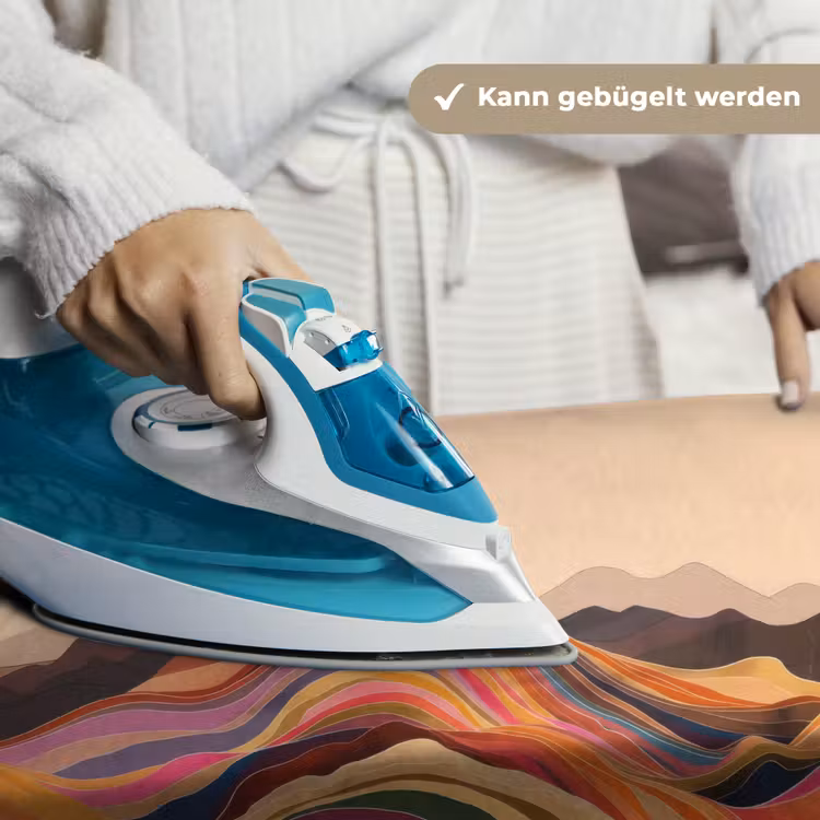 Zon - Kleurrijk landschap - Bergen Wandkleed katoen klein -tsfeer9_DE