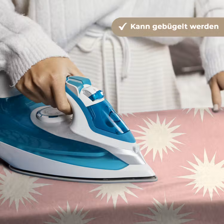 Zonnen - Patroon - Roze Wandkleed katoen klein 269 -tsfeer9_DE
