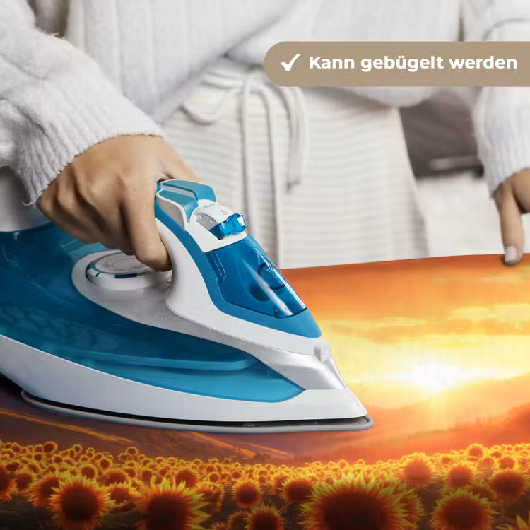 Zonnebloemen - Zonsondergang - Landschap Wandkleed katoen klein -tsfeer9_DE