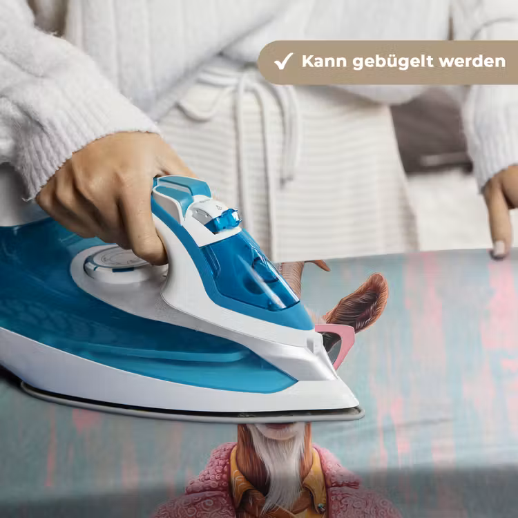 Zonnebril - Roze - Geit - Horen Wandkleed katoen klein -tsfeer9_DE