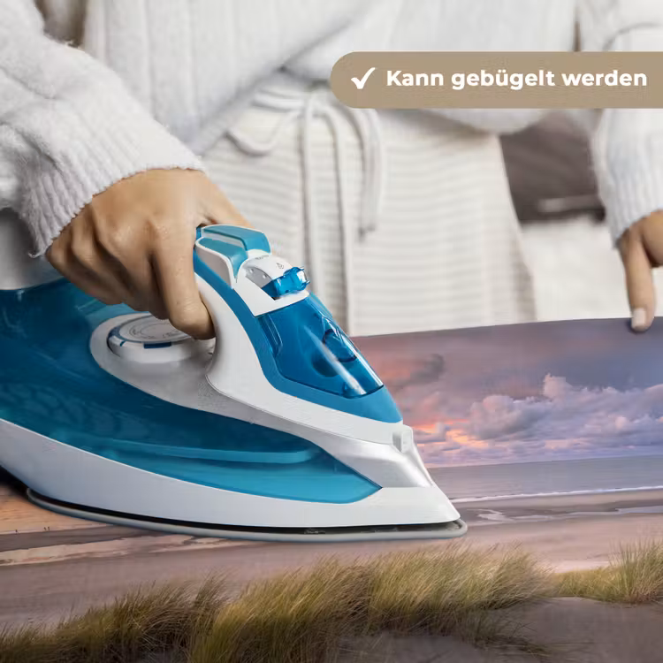 Zonsondergang - Duin - Strand - Planten - Zee Wandkleed katoen klein -tsfeer9_DE