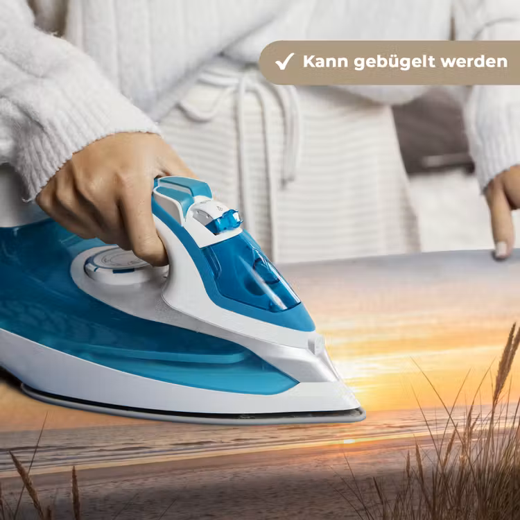 Zonsondergang - Duinen - Zee Wandkleed katoen klein -tsfeer9_DE