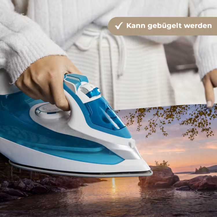 Zonsondergang - Kust - Water - Natuur - Oranje Wandkleed katoen klein -tsfeer9_DE