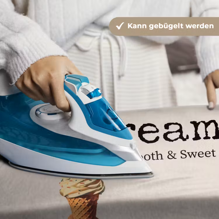 Ice cream - Softijs - Kleurrijk - Kers Wandkleed katoen klein -tsfeer9_DE