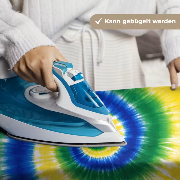 Spiraal - Groen - Draaiend Wandkleed katoen klein -tsfeer9_DE