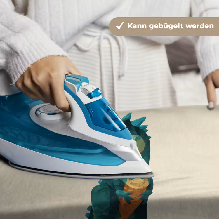 Stekels - Dino - Blauw - Gespierd Wandkleed katoen klein -tsfeer9_DE