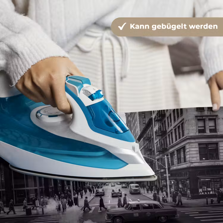 Stad - Straat - Gebouwen - Verkeer - Zwart-wit Wandkleed katoen klein -tsfeer9_DE
