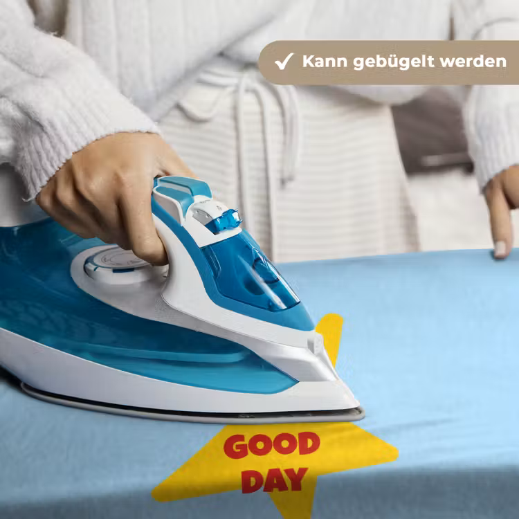 Ster - Today is a good day - Blauw Wandkleed katoen klein -tsfeer9_DE