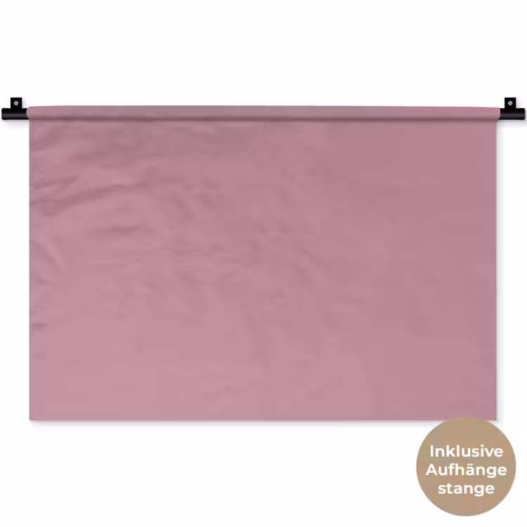 Dusty - Mauve - Paars Wandkleed katoen klein 269 -t3d_DE
