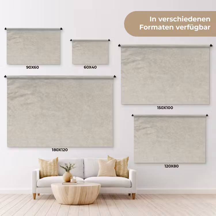 Steen - Beton - Patronen Wandkleed katoen klein 269 -tsfeer8_DE