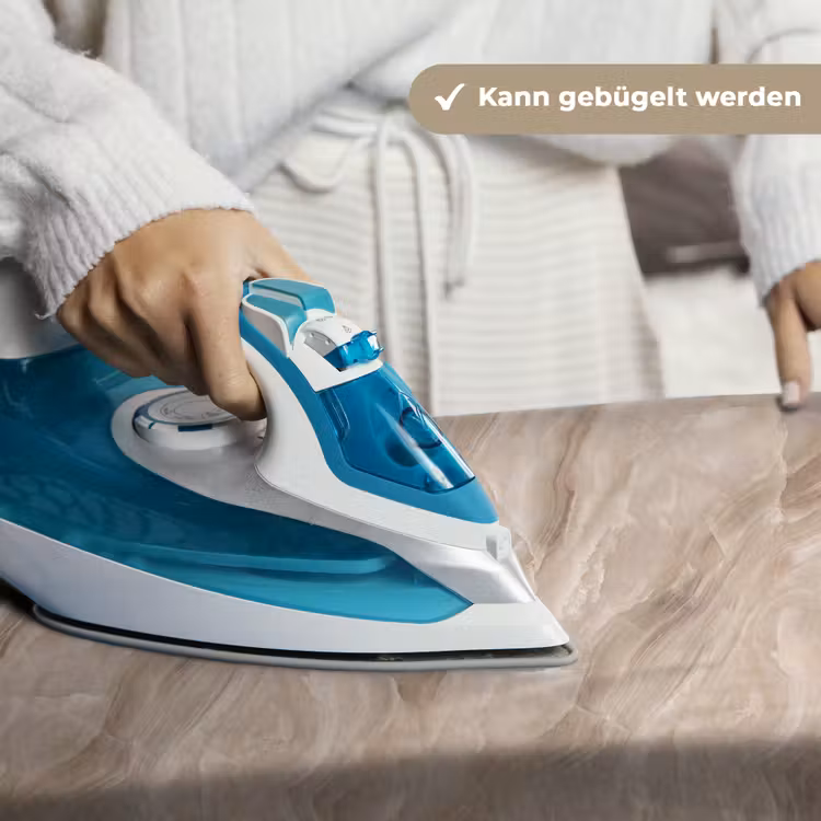 Steen - Golvend - Abstract - Beige Wandkleed katoen klein -tsfeer9_DE