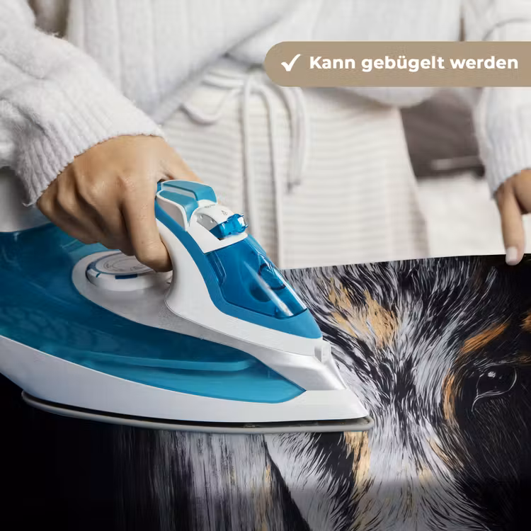 Stier - Hoorns - Snuit - Goud Wandkleed katoen klein -tsfeer9_DE