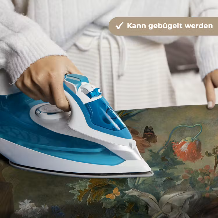 Stilleven met bloemen - Schilderij van Jan van Huysum Wandkleed katoen klein -tsfeer9_DE