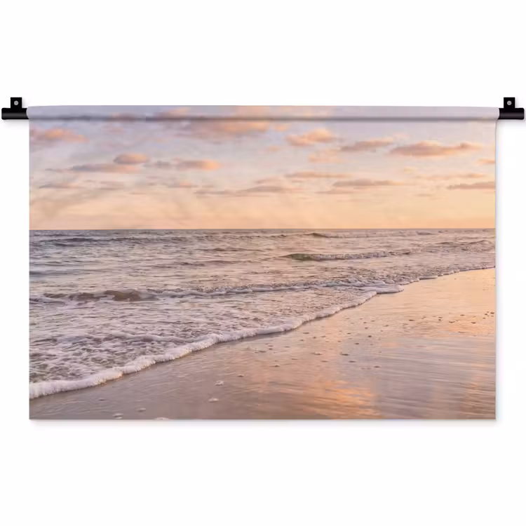 Strand - Branding - Wolken Wandkleed katoen klein -zz3d