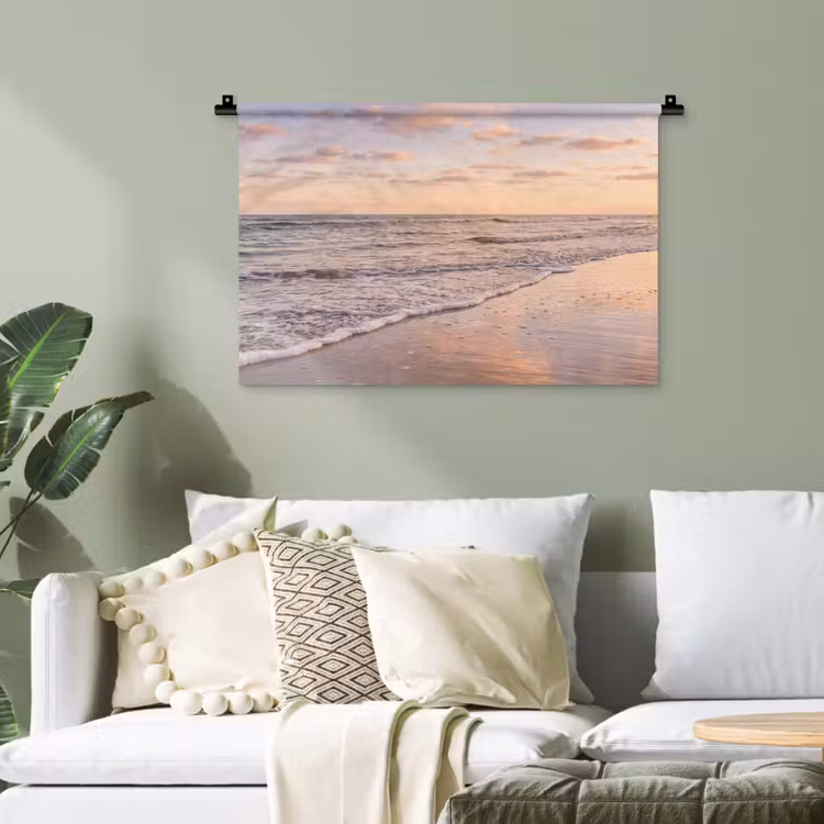 Strand - Branding - Wolken Wandkleed katoen klein -sfeer7