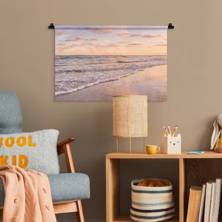 Strand - Branding - Wolken Wandkleed katoen klein -wsfeer4_kind