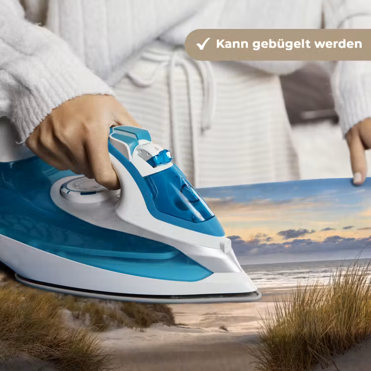 Strand - Duin - Gras - Zonsondergang - Zee Wandkleed katoen klein -tsfeer9_DE