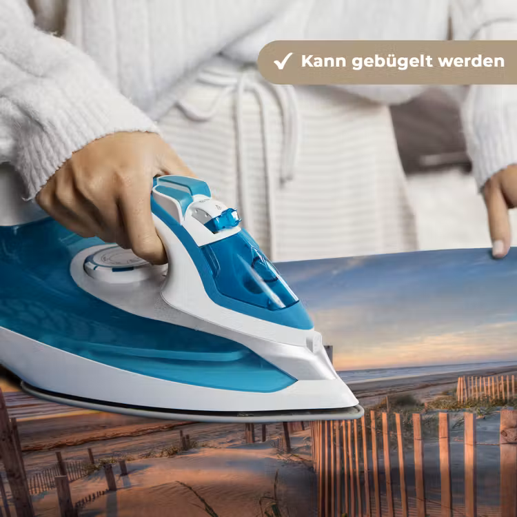 Strand - Zee - Duin - Zonsondergang - Landschap Wandkleed katoen klein -tsfeer9_DE