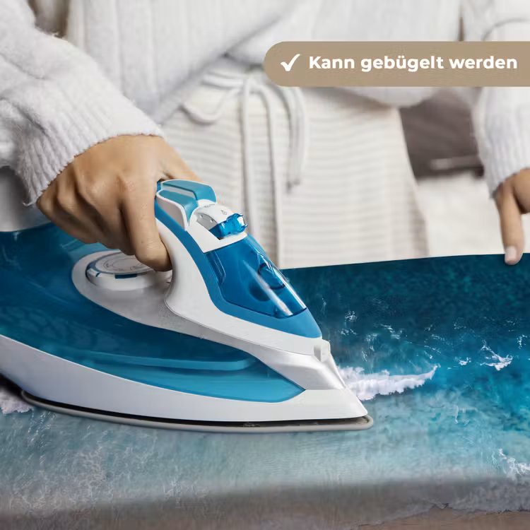 Strand - Zee - Golven - Natuur - Blauw Wandkleed katoen klein -tsfeer9_DE
