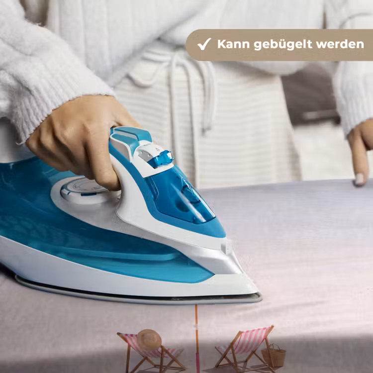 Strand - Parasol - Ligstoel - Zomer - Roze Wandkleed katoen klein -tsfeer9_DE