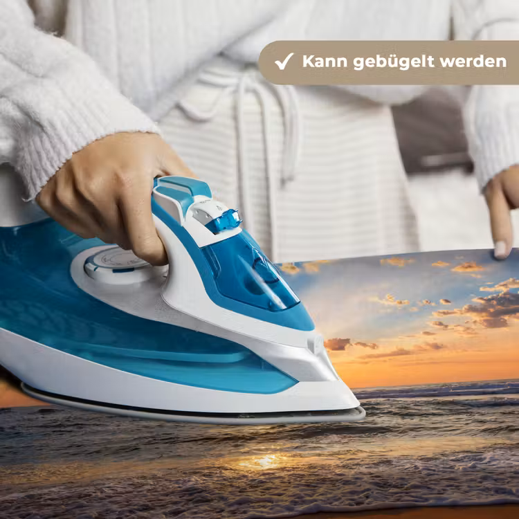 Strand - Zonsondergang - Zee - Wolken - Horizon Wandkleed katoen klein -tsfeer9_DE