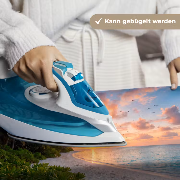 Strand - Zonsondergang - Palmbomen - Tropisch - Natuur Wandkleed katoen klein -tsfeer9_DE
