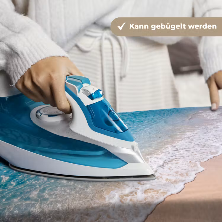 Strand - Water - Natuur - Blauw - Beige Wandkleed katoen klein -tsfeer9_DE