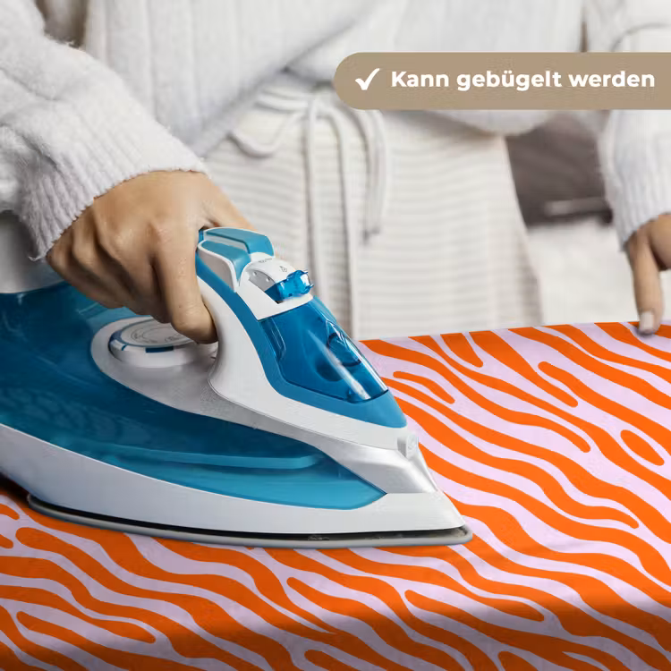 Strepen - Dynamisch - Oranje Wandkleed katoen klein 269 -tsfeer9_DE