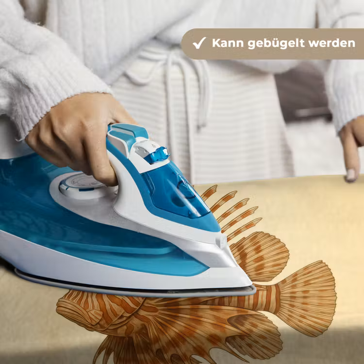 Strepen - Vis - Rond - Stekels Wandkleed katoen klein -tsfeer9_DE