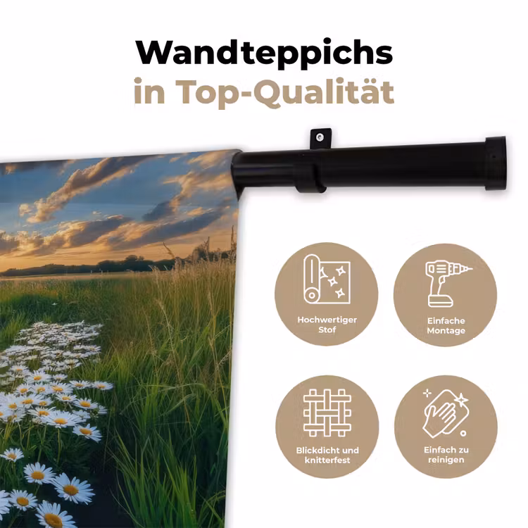 Beekje - Landschap - Margriet Wandkleed katoen klein -tsfeer2_DE