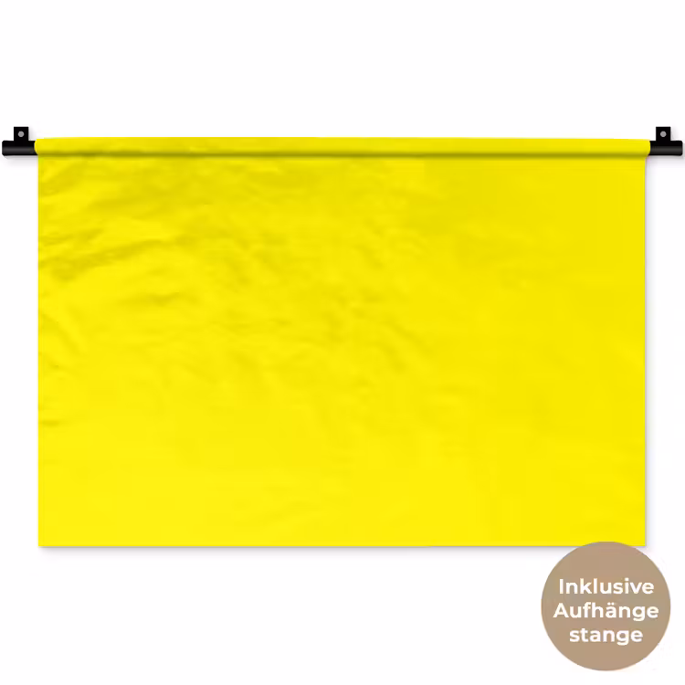 Sunshine - Glow - Geel Wandkleed katoen klein 269 -t3d_DE