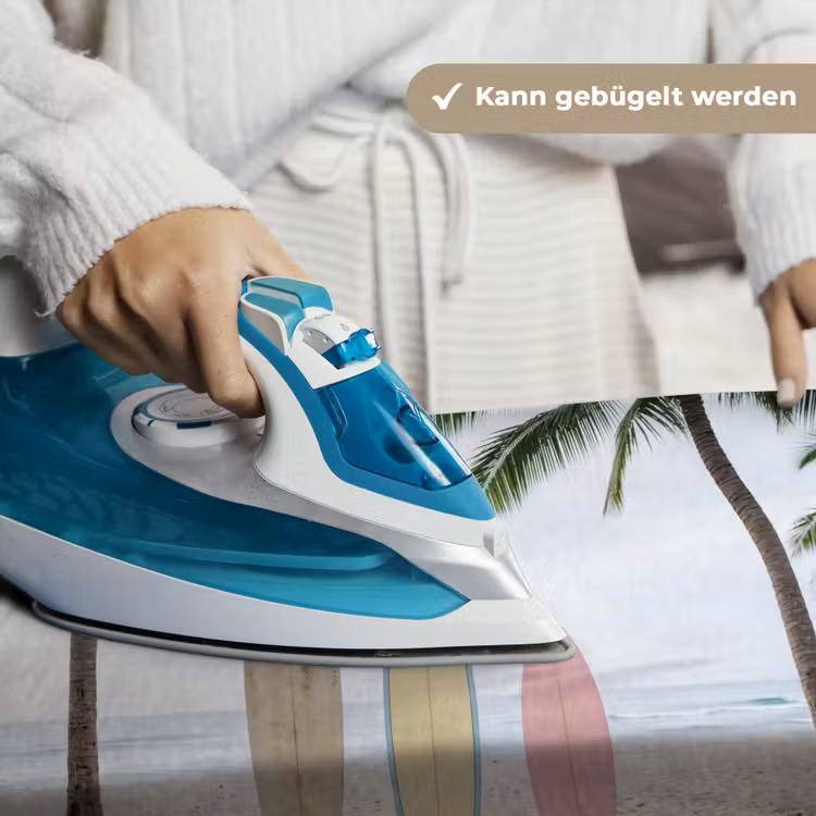Surfboard - Palmbomen - Kleurrijk Wandkleed katoen klein -tsfeer9_DE