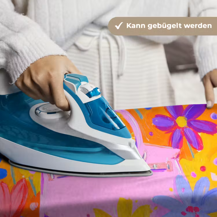 Tas - Roze - Bloemen Wandkleed katoen klein -tsfeer9_DE