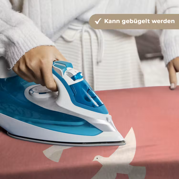 Duiven - Wit - Sierlijk Wandkleed katoen klein -tsfeer9_DE