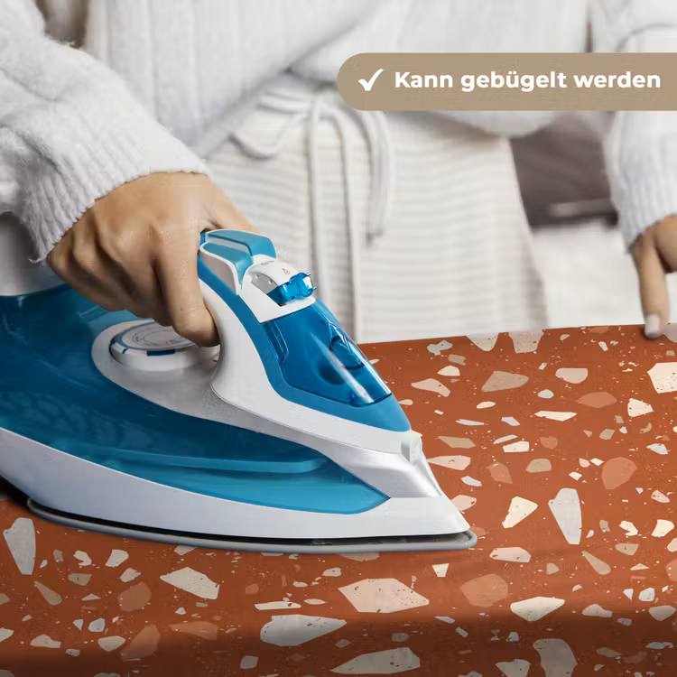 Terrazzo - Patroon - Klei Wandkleed katoen klein 269 -tsfeer9_DE