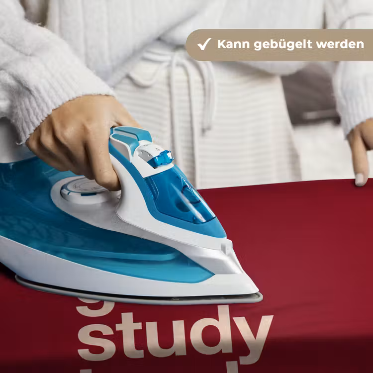 Tekst - Studie - Motivatie - Modern - Rood Wandkleed katoen klein -tsfeer9_DE