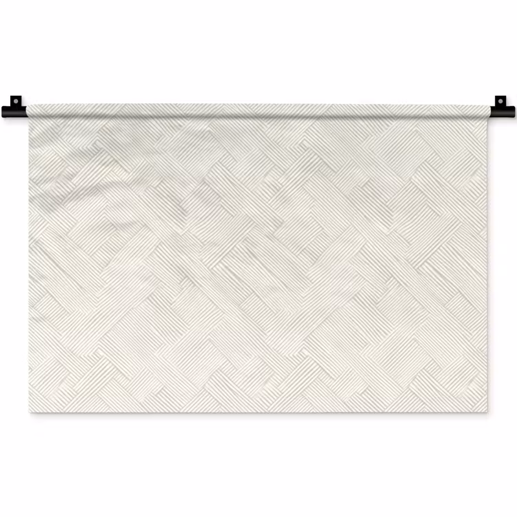 Textuur - Abstract - Beige Wandkleed katoen klein 269 -zz3d
