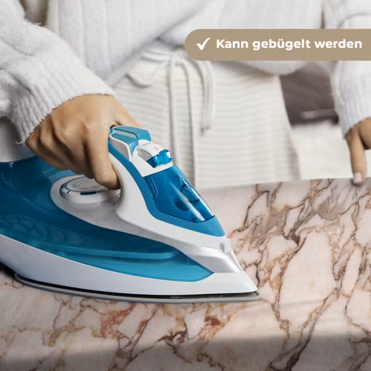 Textuur - Gesteente - Aderen - Abstract - Wit Wandkleed katoen klein -tsfeer9_DE